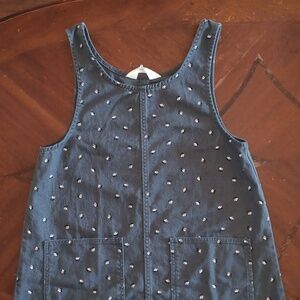H&M Charcoal Sleeveless Dress.#1110A